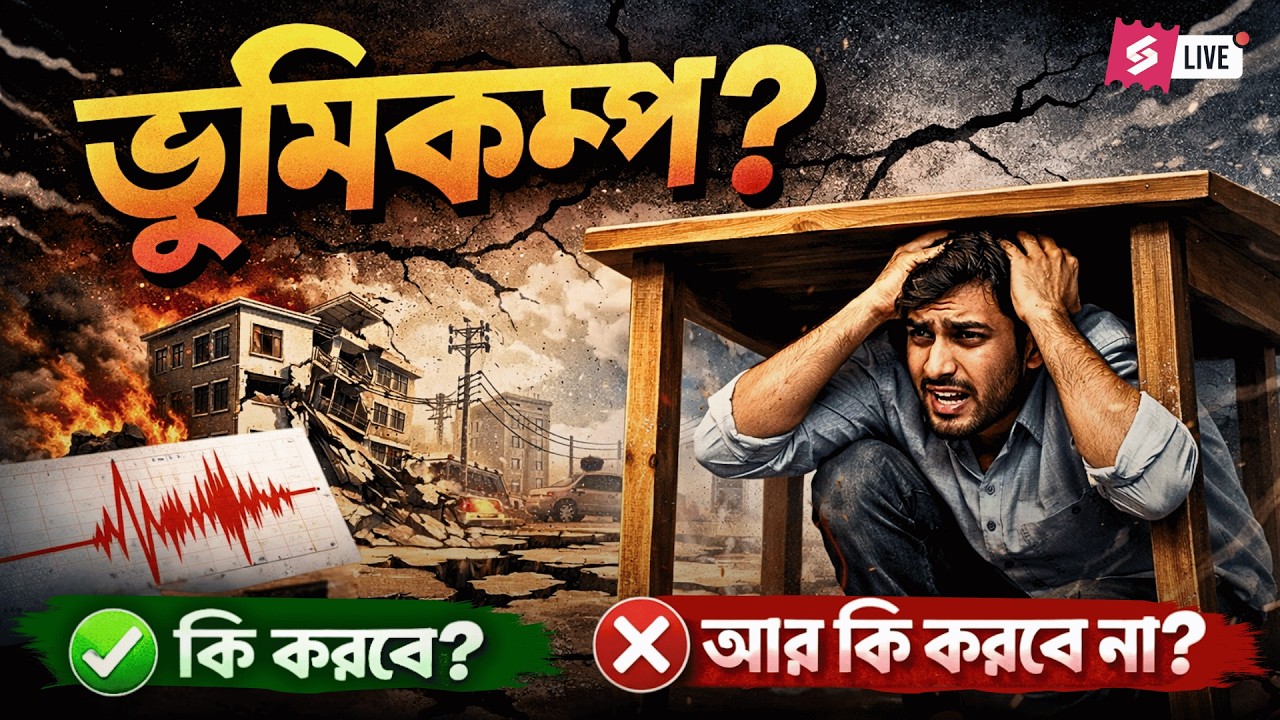 ভুমিকম্প? কি করবে? আর কি করবে না? | Earthquake Safety Guidelines In Bengali