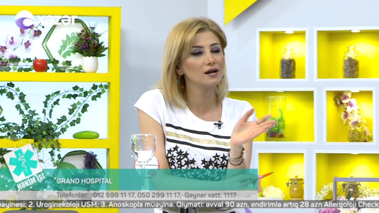 23 05 2017 Hekim ishi Grand Hospital Hekim Kosmetoloq Turkan Qiyasova
