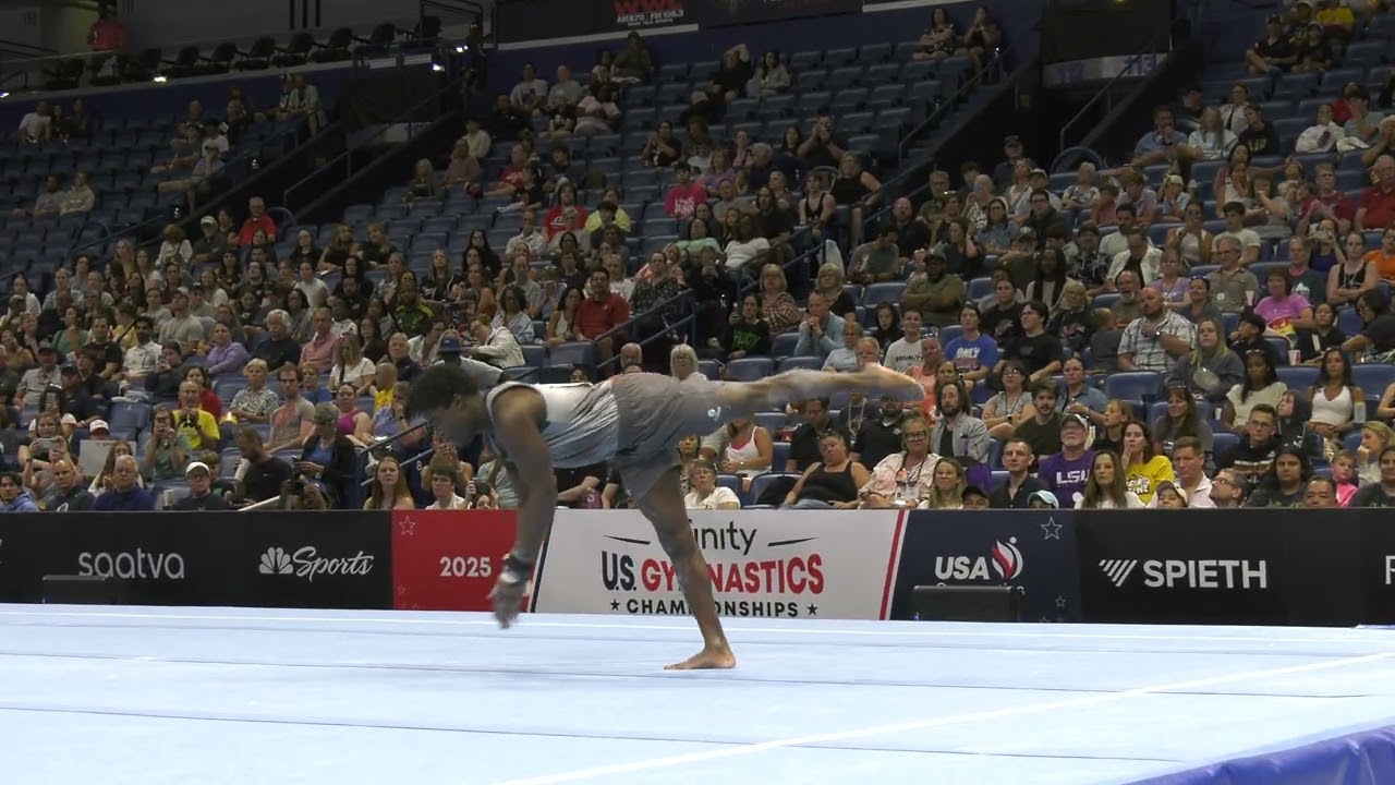 Frederick Richard | Floor Exercise | 2025 Xfinity U.S. Championships | Senior Men Day 2