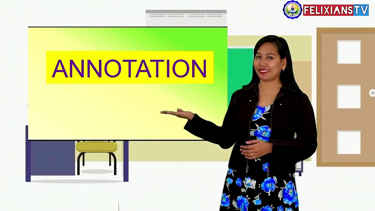 GRADE 9 ENGLISH Quarter 2 Week 1 Making Annotations