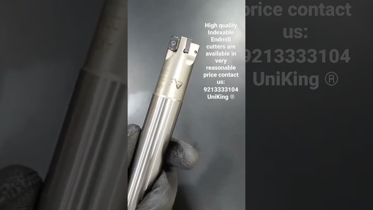 Indexable Cutters are available in UniKing &reg; Dm me for orders #tool  #cuttingtools #vmc #cncmachine