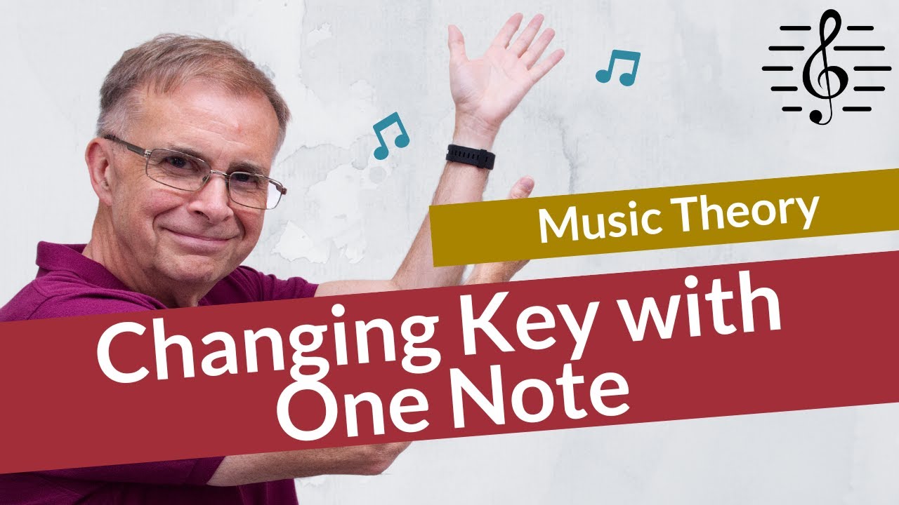 How to Change Key with One Note - Music Theory