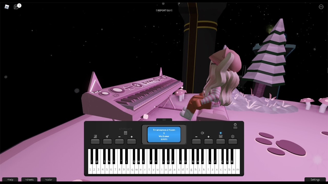 Sia - Snowman - Roblox Piano / Virtual Piano