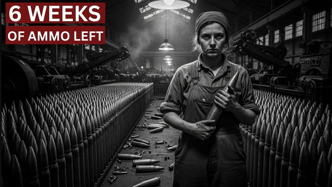 The Day Britain Had 6 Weeks of Ammunition Left — And What They Did to Survive