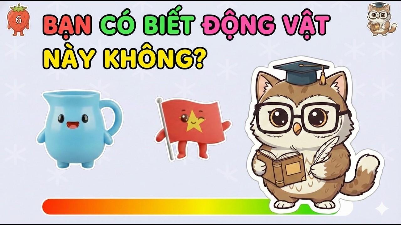 Bạn Có Đoán Đúng 20 Con vật Này Không? Câu Đố Hack Não Cực Vui | Cú Mèo Tri Thức
