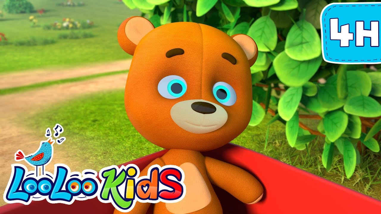 Round the Mulberry Bush - S1EP26 - 4 Hour Kids Fun - LooLoo Kids Songs for Kids