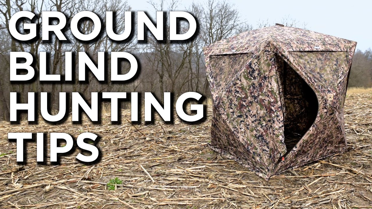 The Ultimate Guide to Ground Blind Hunting! | Rig Em' Right HydeOut XL