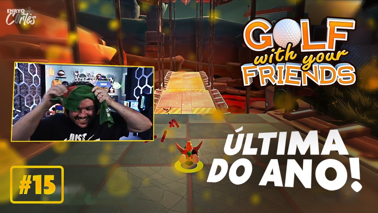 ÚLTIMA DO ANO! Gaules, Liminha, BT e mulas do chat - GOLF WITH YOUR FRIENDS (31/12/2023) #15
