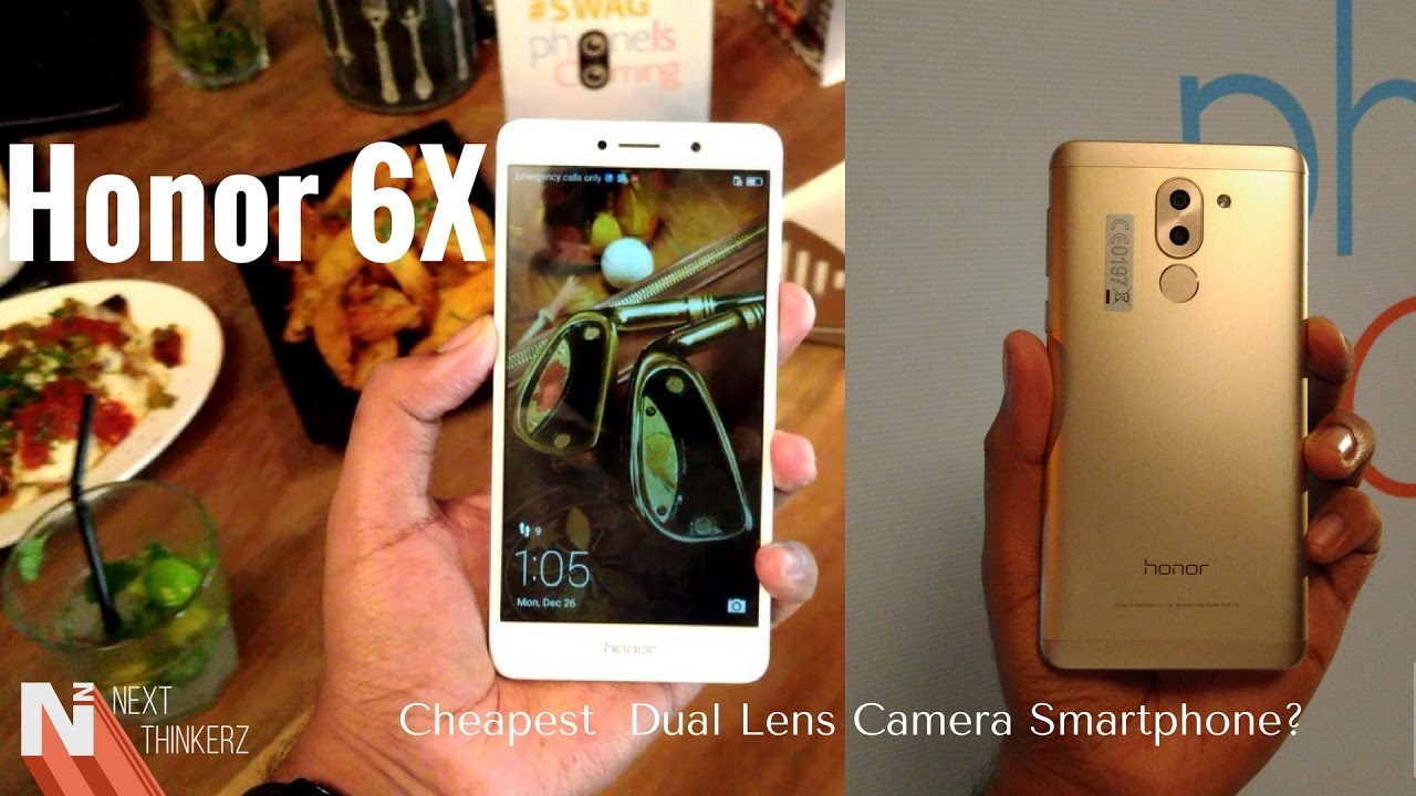 Honor 6X Unboxing & Hands On - Affordable Dual Camera Phone [INDIA Amazon EXCLUSIVE]