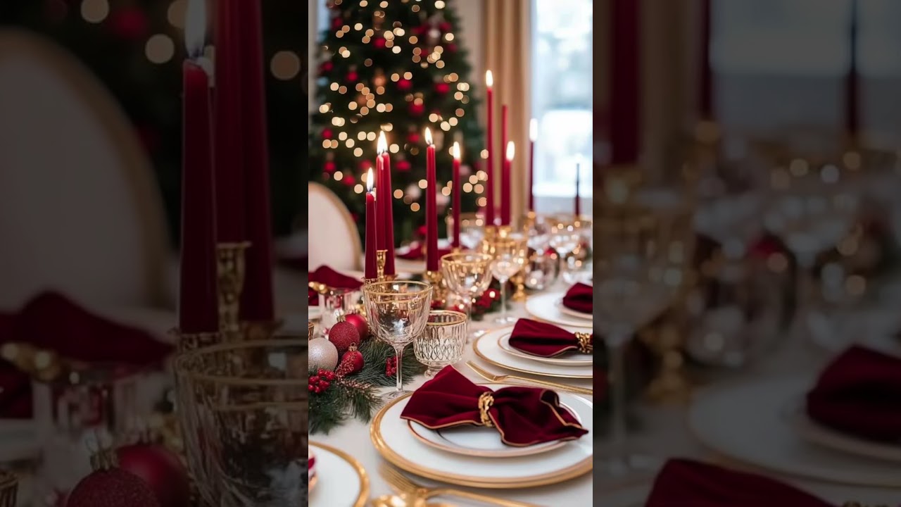 La table de Noël 🍽️🎄 