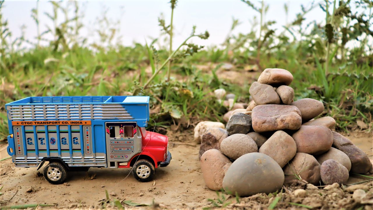 Boulder Come On The Road | Very Big Boulder || Complete Toyz ||