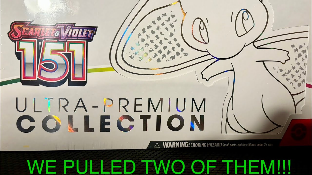 Unboxing 151 Ultra Premium Collection and OMG the pulls