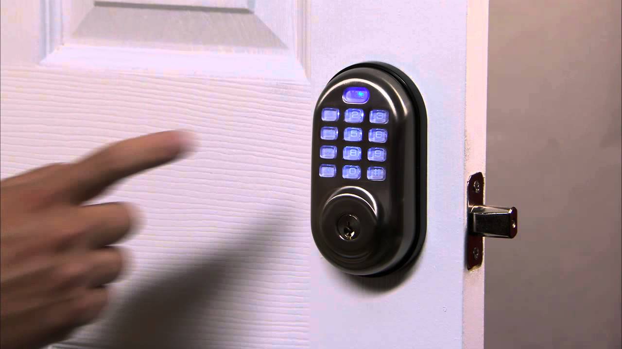 Yale Real Living Push Button Deadbolt Programming - User PIN Code Registration 02