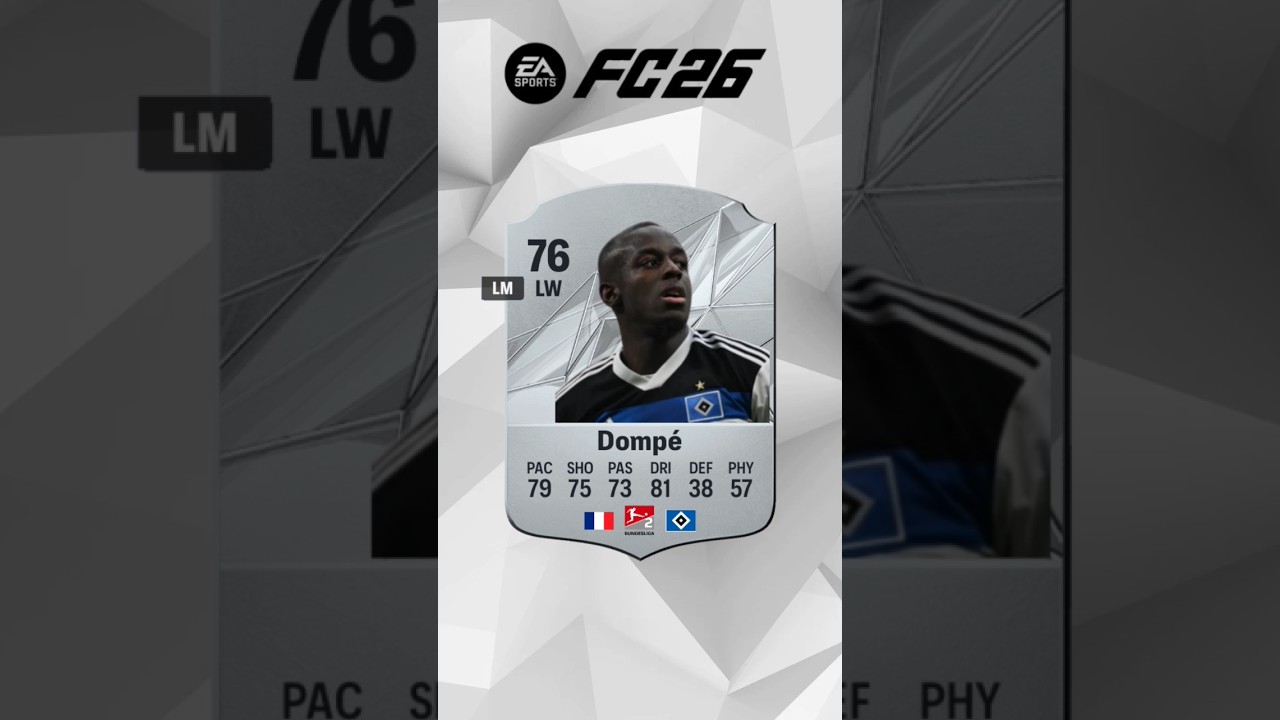 Dompe FC26 Update Card Prediction #dompe #france #germany #fifa #football #fc26 #footballshorts