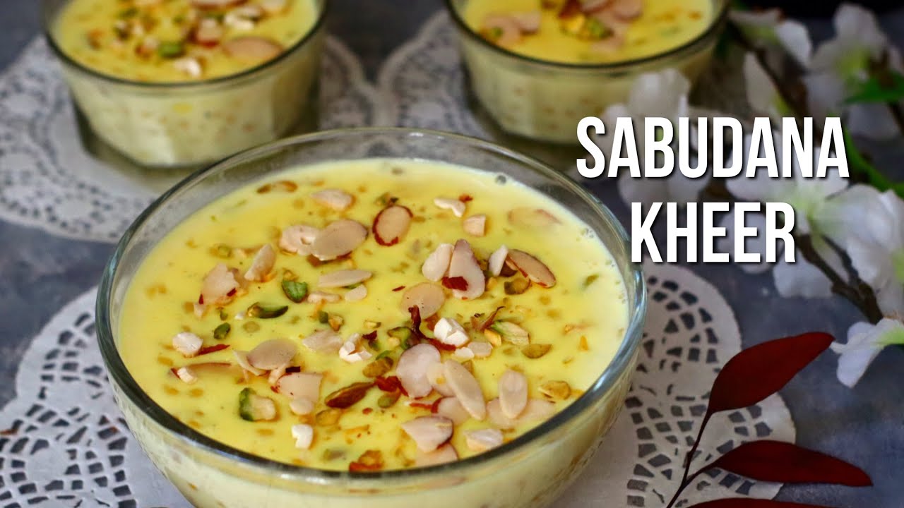 How To Make Creamy Sabudana Kheer || Sabudana Kheer Recipe |  क्रीमी साबूदाना खीर बनाने का तरीक़ा