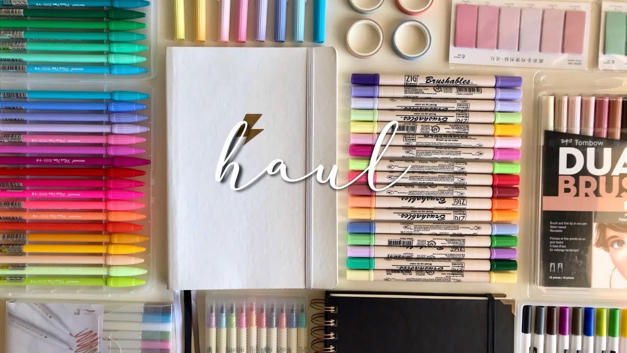 HAUL MATERIAL ESCOLAR & LETTERING |  Vikguirao
