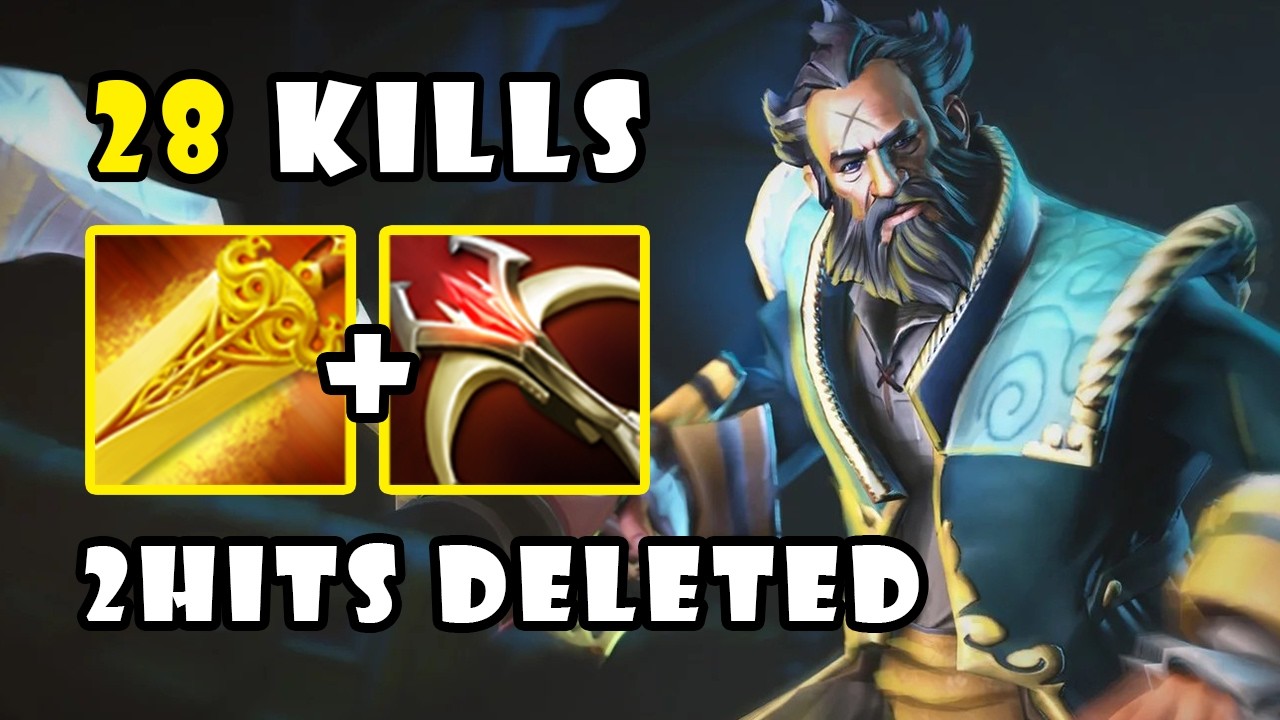 How to Play Carry Kunkka with 28Kills with GODLIKE | Dota 2 Gameplay 7.40c