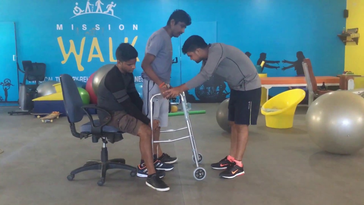 stroke rehabilitation at Mission walk physiotherapy centre Hyderabad