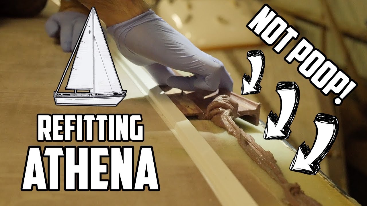 Sail Life - Sailboat deck rebuild... almost done! - DIY sailboat refit