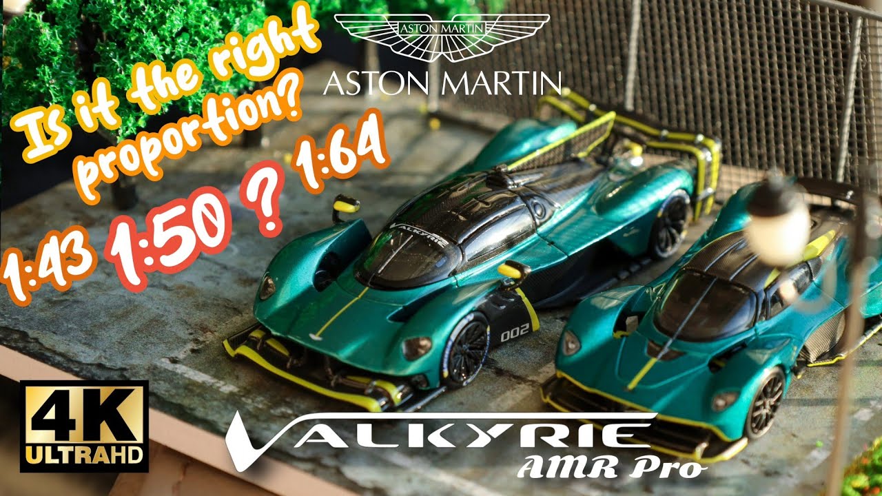 Top model 1:64? - Aston Martin Valkyrie AMR Pro l Cinema Shot 4K Die-cast