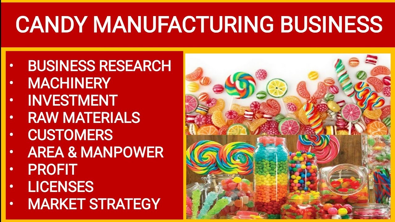 Candy Manufacturing Business | Candy Making Business Plan | Candy Business | How to ??
