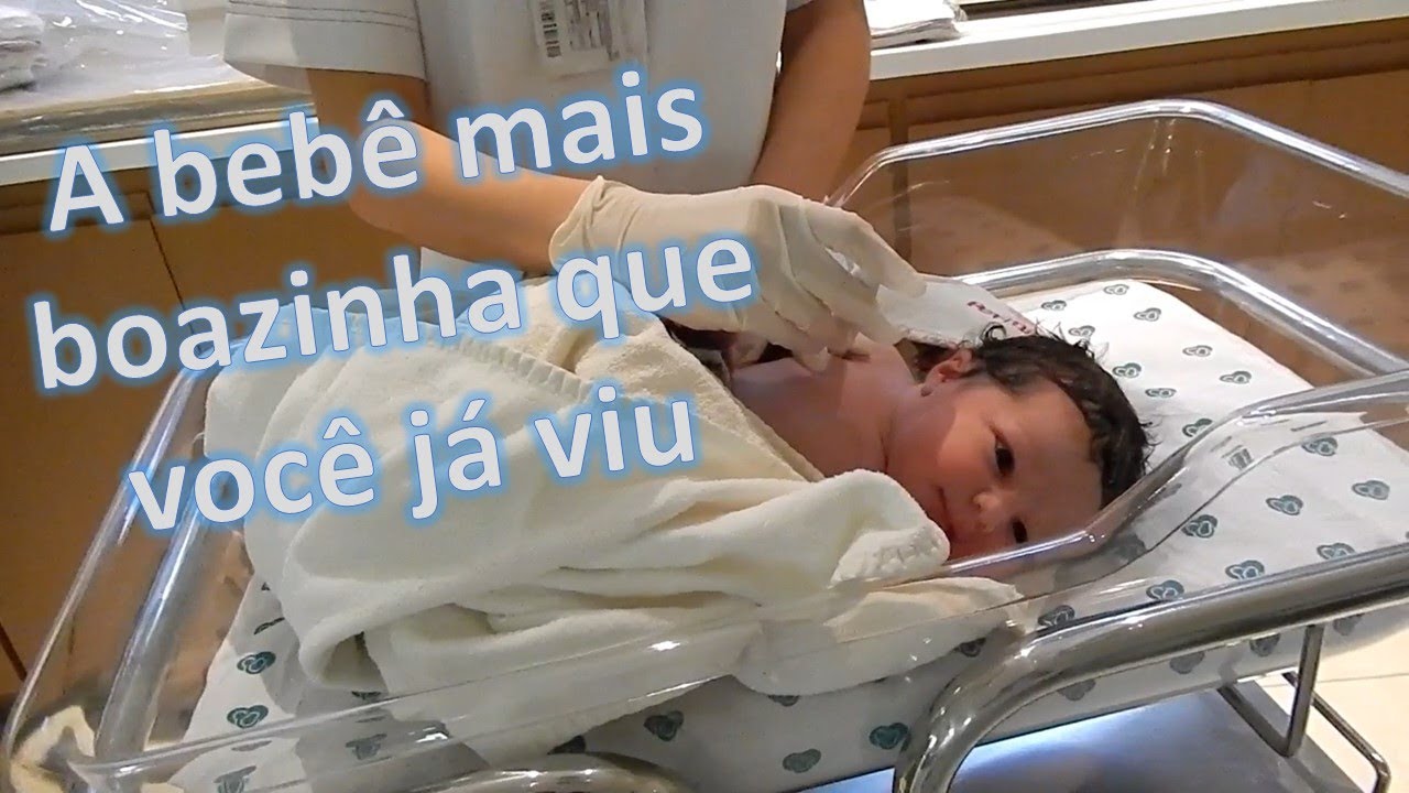 A bebê recém-nascida mais boazinha da maternidade – nossa 2a filha