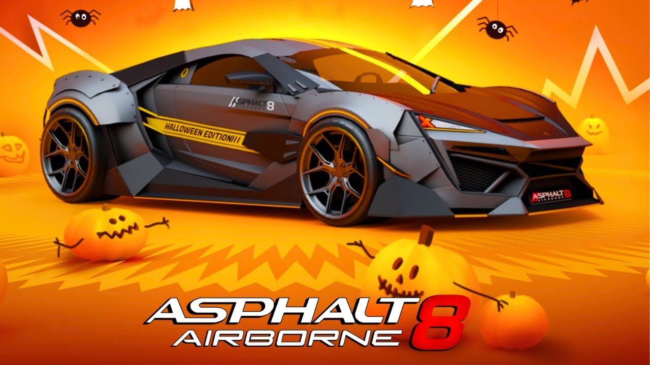 Asphalt 8 W Motors Lykan Hypersport Halloween Edition Gauntlet Store Event
