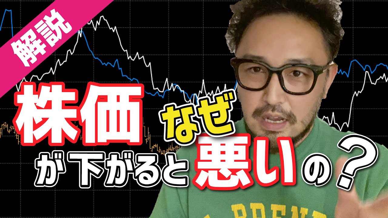 【解説】なぜ株価が下がると悪いの？（株価暴落は企業を家計に置き換えてみよう）