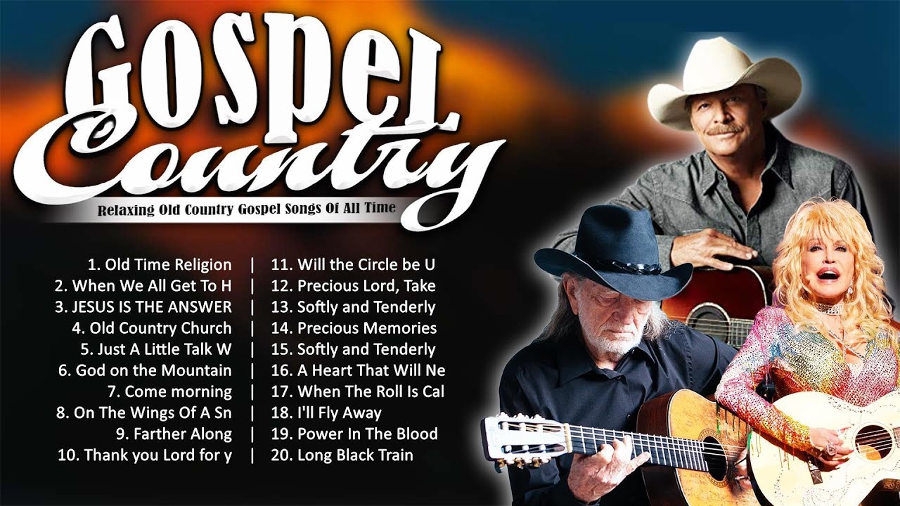 Relaxing Bluegrass Country Gospel Hymns 2023 Playlist With Lyrics - Top Christian Country Gospel