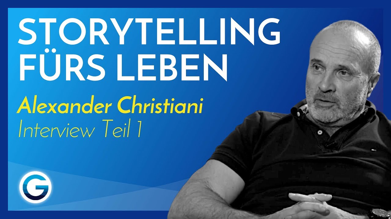 So begeisterst du mit gutem Storytelling // Alexander Christiani im Interview Teil 1