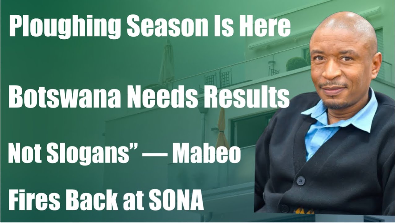 Too Many Promises, Too Little Delivery” — Mabeo in Explosive SONA Response