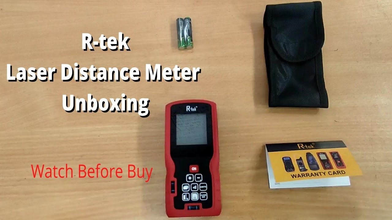 Laser Distance Meter | Unboxing video | vegabazaar #laserdistancemeter