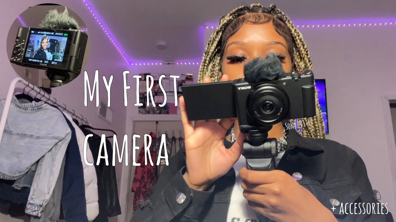 I HAVE A CAMERA!! Come get & unbox my Sony zv-1f with me