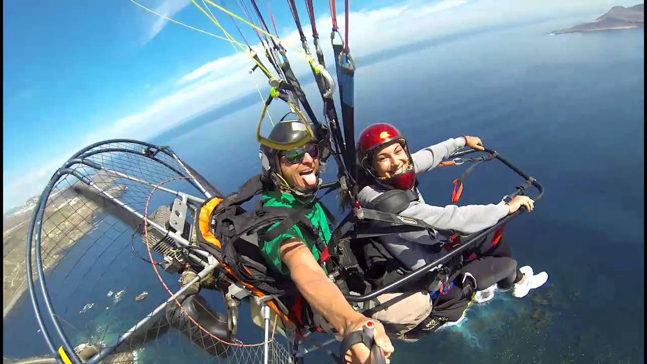 Paratrike y paramotor  Gran Canaria