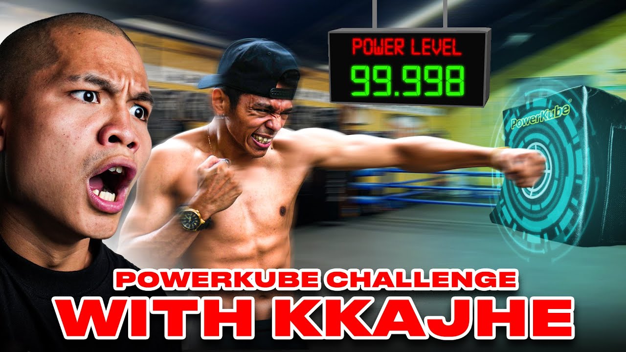 POWERKUBE CHALLENGE WITH KKAJHE JEKSON KARMELA!