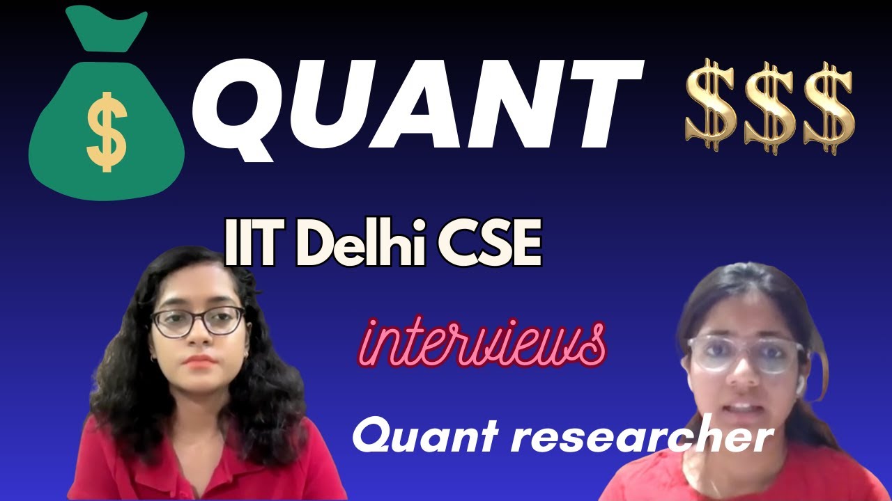 Quant internship 2025 | Preparation and Resume | IITian