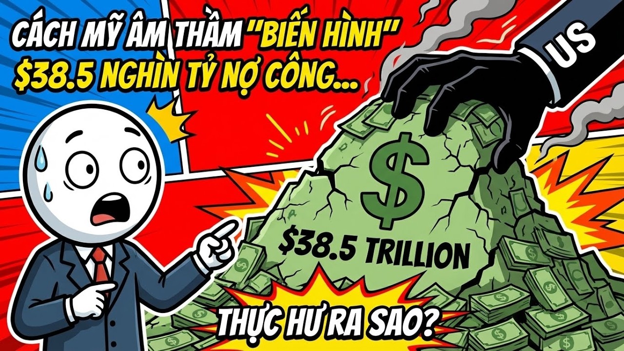 Cách Mỹ "Hóa Kiếp" 38.5 Nghìn Tỷ USD Nợ Công Trong Im Lặng | Mật Mã Tinh Hoa
