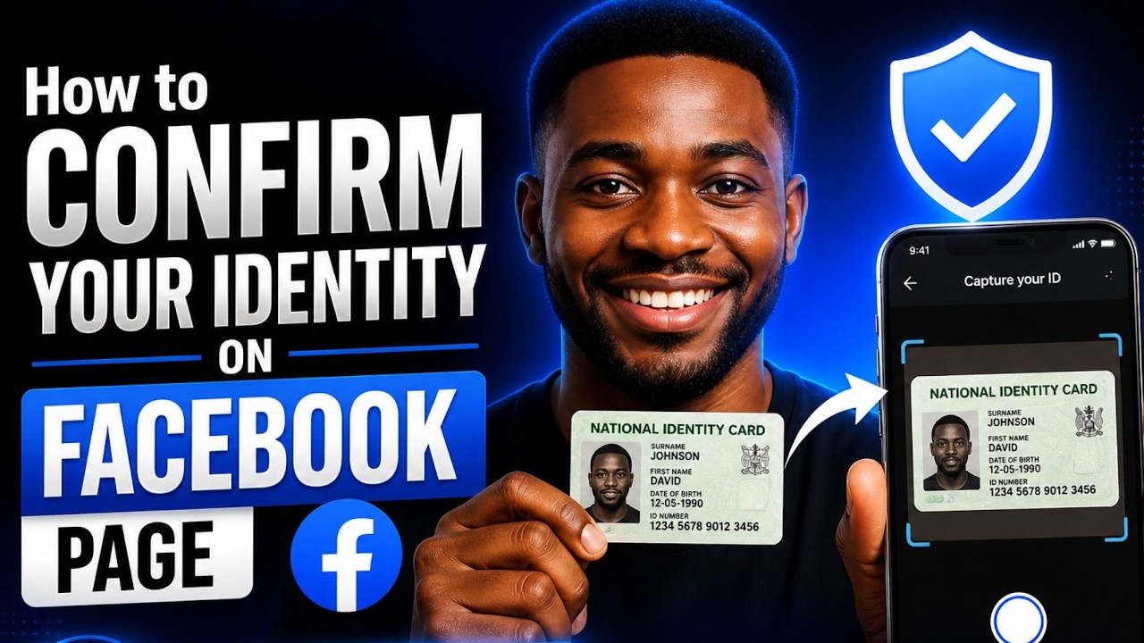How to Confirm Your Identity on Facebook Page
