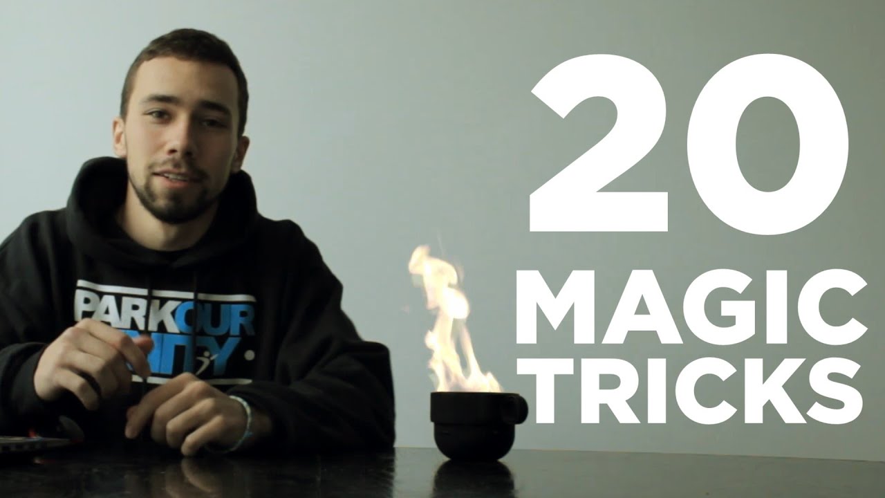 20 AMAZING Magic Tricks!!!