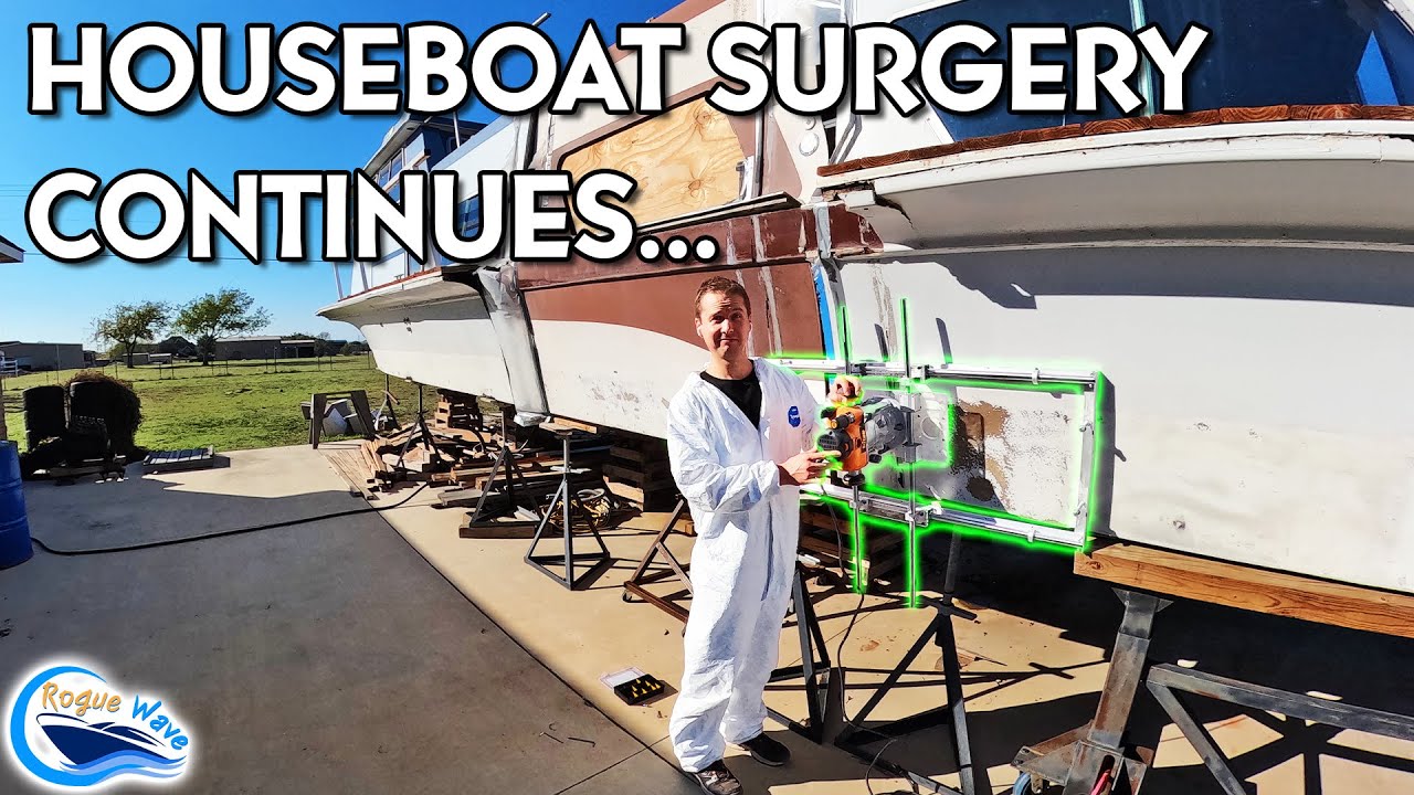 Making a Human Powered CNC to Fix the Houseboat!