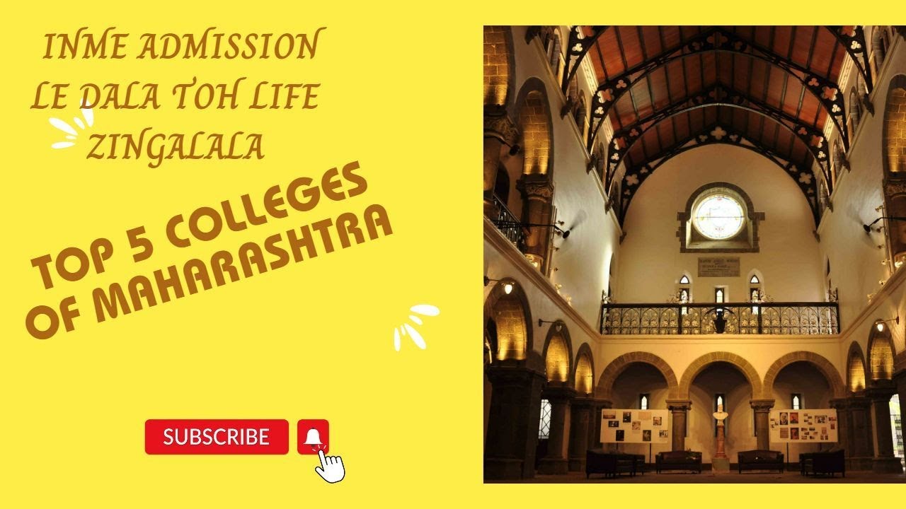 Top 5 Colleges of Maharashtra(on the basis of Cet) | Informative video |MHT-CET2023|