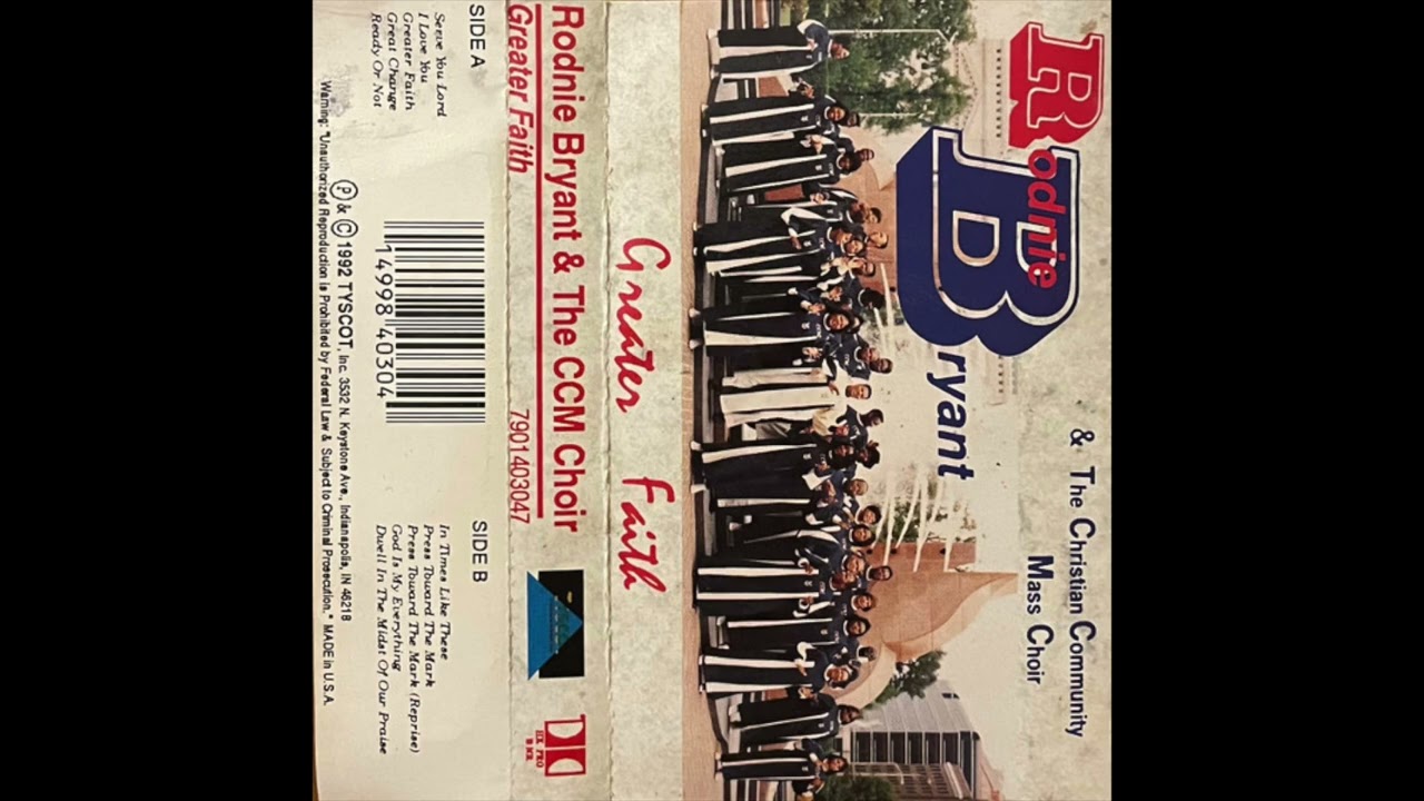 Rodnie Bryant & The Christian Community Mass Choir - Greater Faith (1992) (Tyscot Records)