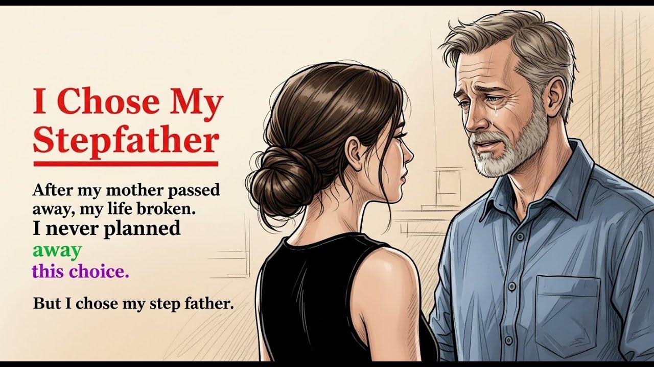 Learn English with Stories ⭐I Chose My Step Father | Level 3 English Listening & Speaking Practice