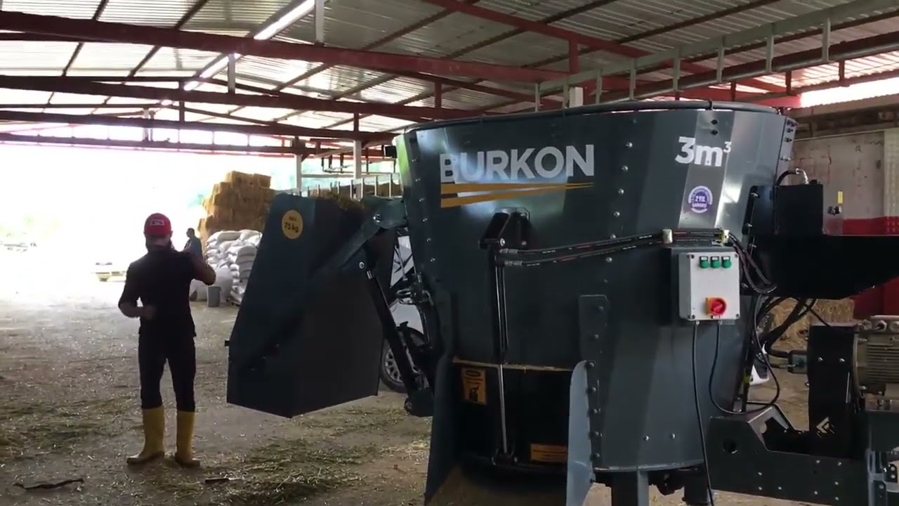 Sonstige Burkon Elektrofuttermischer 3 m-NEU (VERKAUFT)