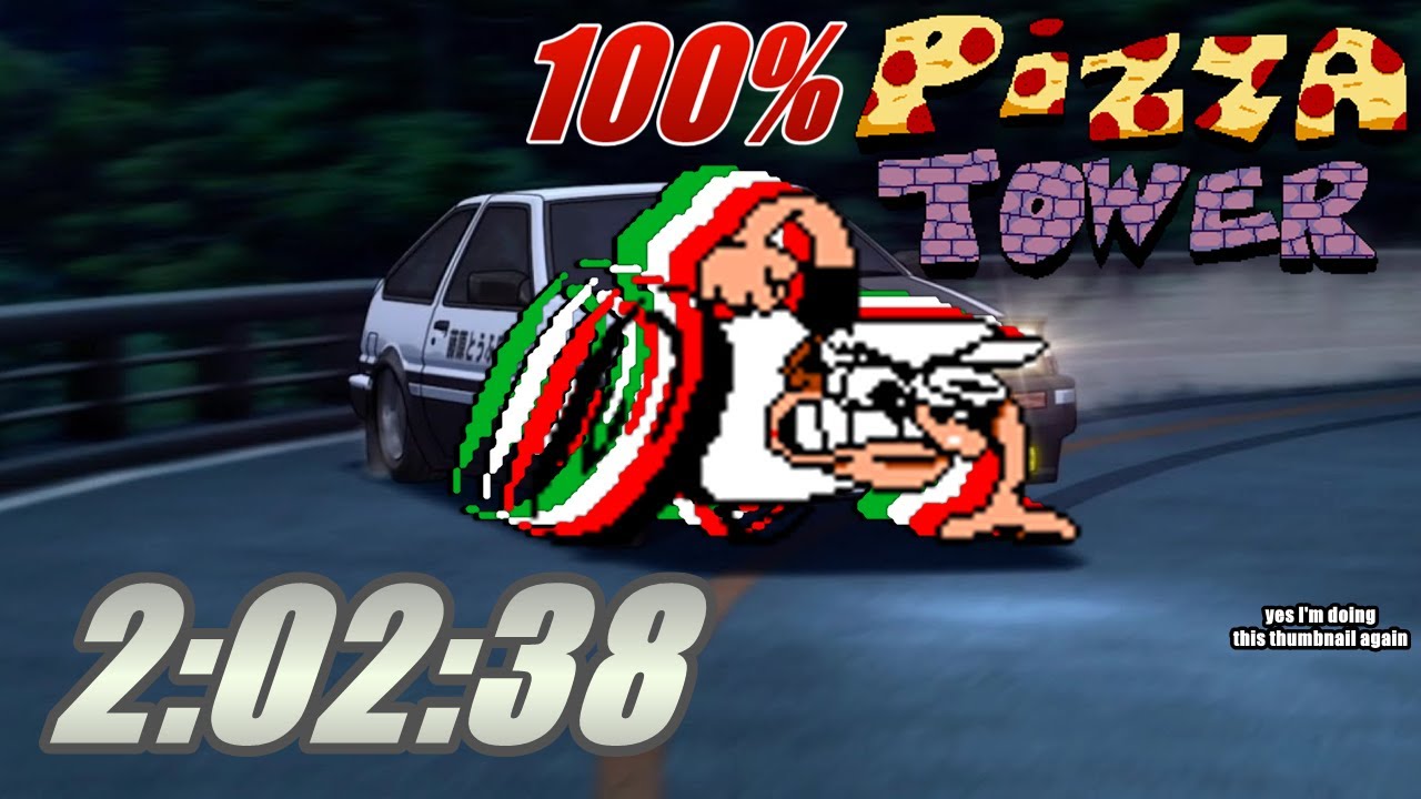 Pizza Tower 100% Speedrun - 2:02:38
