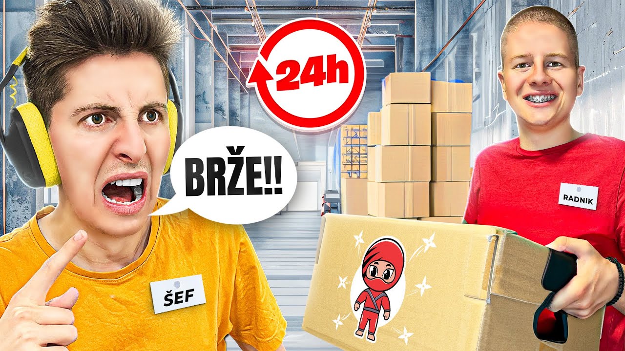ZAPOSLIO SAM SE KOD NOVKETA NA 24 SATA !