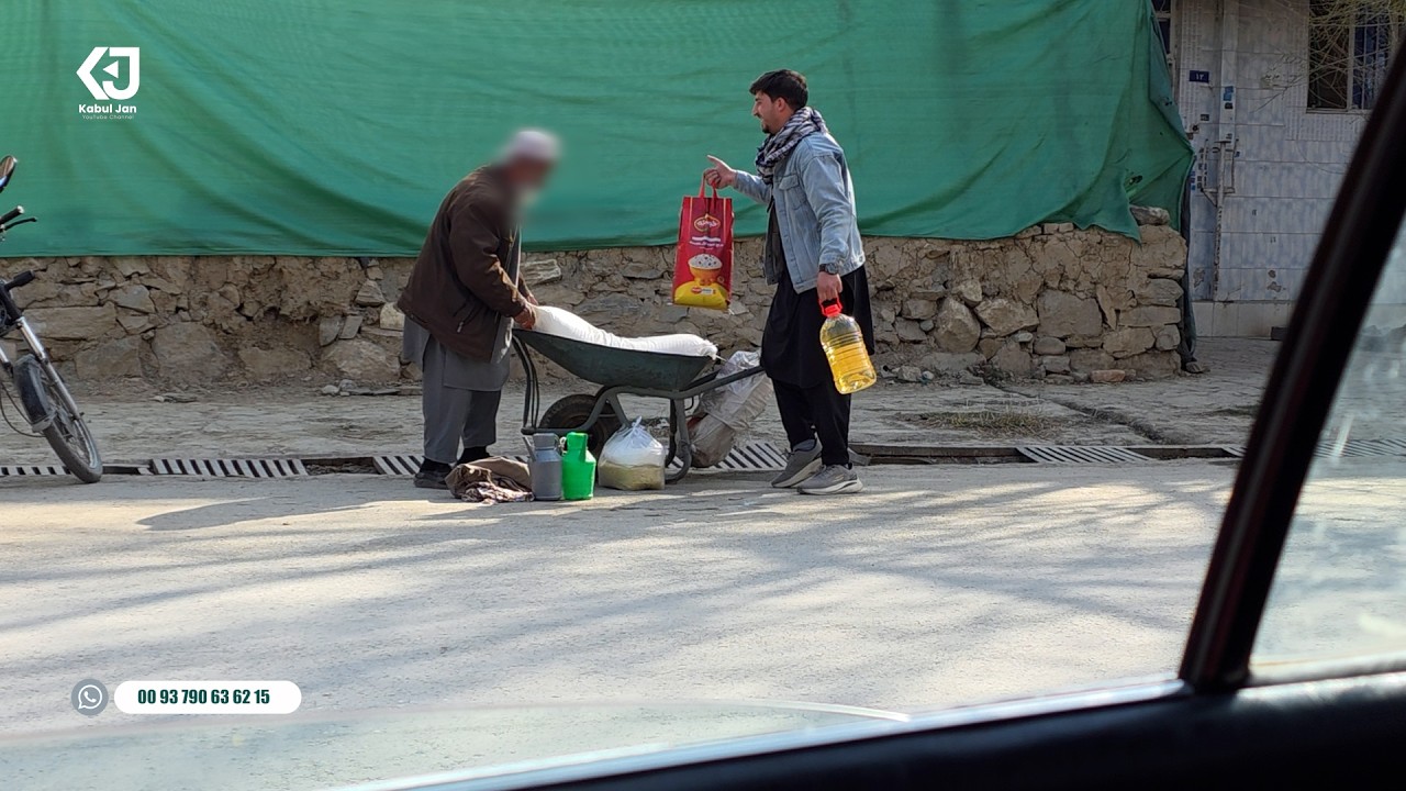 21 رمضان / توزیع مواد خوراکه از طرف غلام غوث عزیز برای نیازمندان