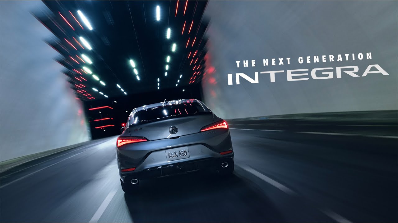 Next Generation 2023 Acura Integra Debut Featuring Pierre Gasly