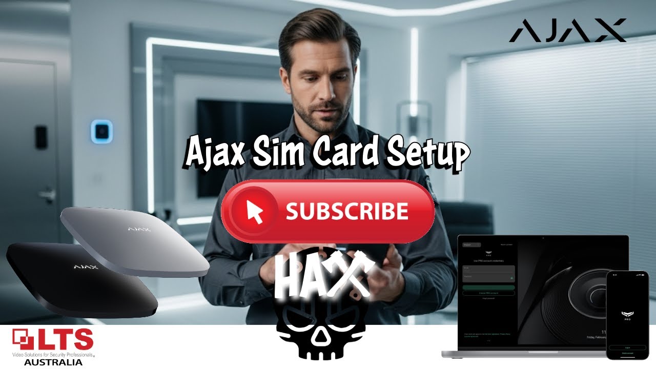 How to Set Up Ajax PRO Desktop: Configuring Ajax SIM Card & Cloud Services