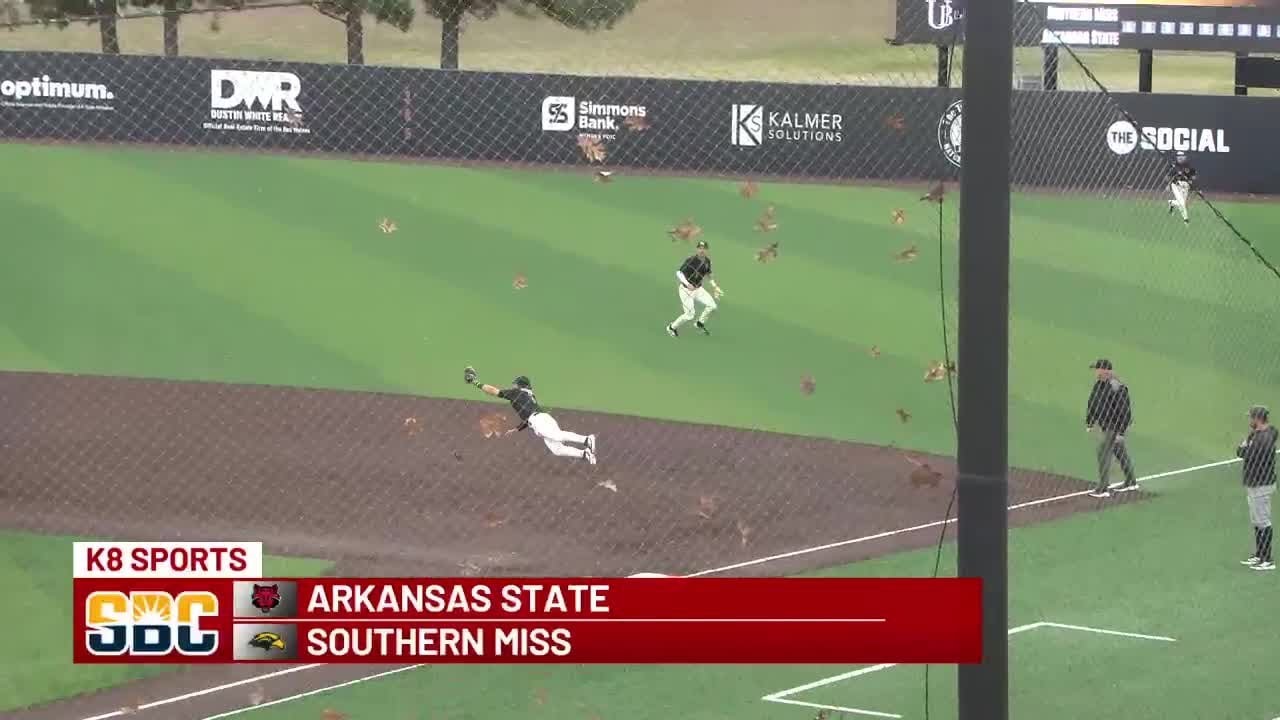 Arkansas State baseball beats Southern Miss 5-2, secures series win